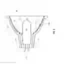 Fig. 02 - Light emitting diode (LED) lighting system with antimicrobial/air cleaning functions from highly specular multilayer thin film reflector