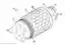 Fig. 01 - Flash suppressing muzzle brake