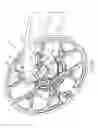 Fig. 16 - Archery bow axle with fastener