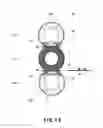 Fig. 14 - Fixing device having fixing nip formed by elastic roller and a back-up unit with cylindrical film and film guide including a plurality of ribs extending circumferentially along the inner periphery of the film