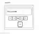 Fig. 11 - Space optimizing micro keyboard method and apparatus