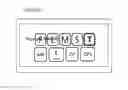 Fig. 22 - Space optimizing micro keyboard method and apparatus