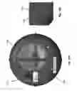 Fig. 56 - Optic for a strobe notification appliance