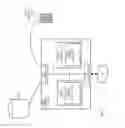 Fig. 08 - Security system and alarm activation control