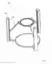 Fig. 10 - Apparatus for accommodating a person and for partially limiting the freedom of movement of the person
