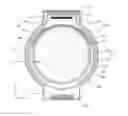 Fig. 01 - Bridge lines for powering a small form factor OLED display device