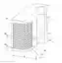 Fig. 01 - Plate stack for a cooling device in installation devices