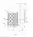Fig. 03 - Plate stack for a cooling device in installation devices
