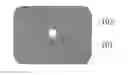 Fig. 01 - Dielectric resonator/filter including a metallized dielectric body having a blind hole therein with a demetallized notch that is sealed by a metallized sealing part