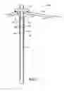 Fig. 02 - Utility pole mounted solar panels and securing brackets