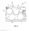 Fig. 05 - Motor and controller with isolation members between electrical components and associated method