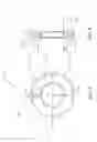 Fig. 06 - Laminated linear motor stator core