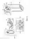 Fig. 05 - Radio housing having through-hole connector for coupling accessories