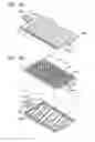 Fig. 14 - Flexible display device having first and second display panels overlapping each other and light transmitting layer therebetween