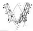 Fig. 07 - Rear folding toolbar implement