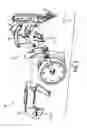 Fig. 06 - Row unit of an agricultural implement with multiple locations for mounting a gauge wheel