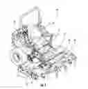 Fig. 02 - Debris Deflector And Method For Zero Turn Riding Mower
