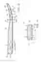 Fig. 11 - Article of footwear with midsole with arcuate underside cavity insert