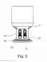Fig. 04 - Apparatus and method for applying an impregnating agent onto surfaces of items, in particular footwear