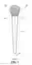 Fig. 02 - Dual sided cosmetics brush and methods for making same