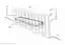 Fig. 01 - Apparatus for a handrail system having railings