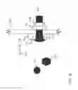Fig. 12 - Apparatus for a handrail system having railings