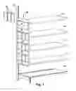 Fig. 02 - Greeting card endcap panel kit