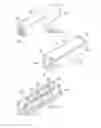 Fig. 15 - Method of manufacturing and installation of prefabricated shower bench and associated shower bench