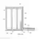 Fig. 23 - Method of manufacturing and installation of prefabricated shower bench and associated shower bench