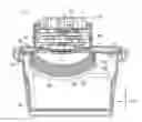 Fig. 01 - Low profile filter for vacuum cleaners