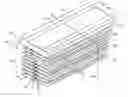 Fig. 01 - Floor cleaning article having strips and an absorbent core