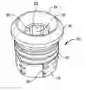 Fig. 01 - Bone anchor fixture for a medical prosthesis