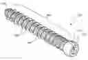 Fig. 01 - Pedicle screw with electro-conductive coating or portion