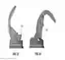 Fig. 24 - Posterior-Stabilized Knee Implant Components and Instruments