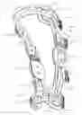 Fig. 01 - Knee brace with adjustable strut length and dynamic strut lengthening