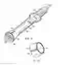 Fig. 19 - Medical device control handle with multiple puller wires
