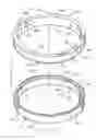 Fig. 11 - Refractory component for lining a metallurgical vessel