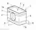 Fig. 01 - Cutting insert for a milling cutter