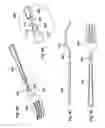 Fig. 09 - Plastic Cutlery and Tableware with Interchangeable Elements