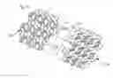Fig. 01 - Folded structure, interconnection of elements, sandwich panel, as well as folding process and folding tool