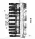 Fig. 19 - Adjustable height keyset for stenographic machine