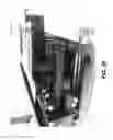 Fig. 22 - Adjustable height keyset for stenographic machine