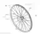 Fig. 01 - Bicycle wheel