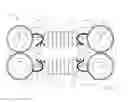 Fig. 09 - Magnetically lifted vehicles using hover engines