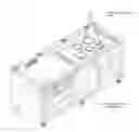 Fig. 01 - Mobile Cooking Cart