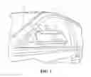 Fig. 02 - Rear view mirror assembly with electrical sub assembly