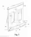 Fig. 02 - Apparatus for supporting a portable device for seat back viewing