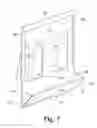 Fig. 08 - Apparatus for supporting a portable device for seat back viewing