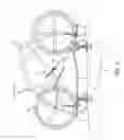 Fig. 02 - Deployable interference mechanism for variably positionable bicycle wheel anchor