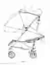 Fig. 08 - Direction setting device for the seat of a baby stroller